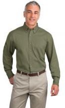 Port Authority® Tall Long Sleeve Twill Shirt